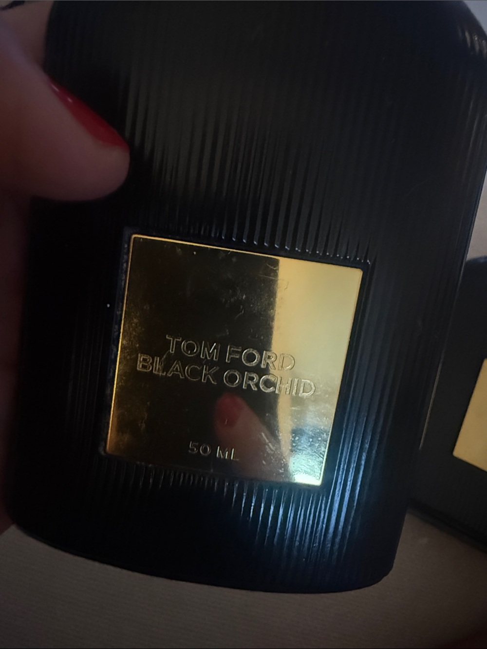 2 EMPTY Tom Ford Black Orchid - Black & Gold Bottles - Picture 2 of 6
